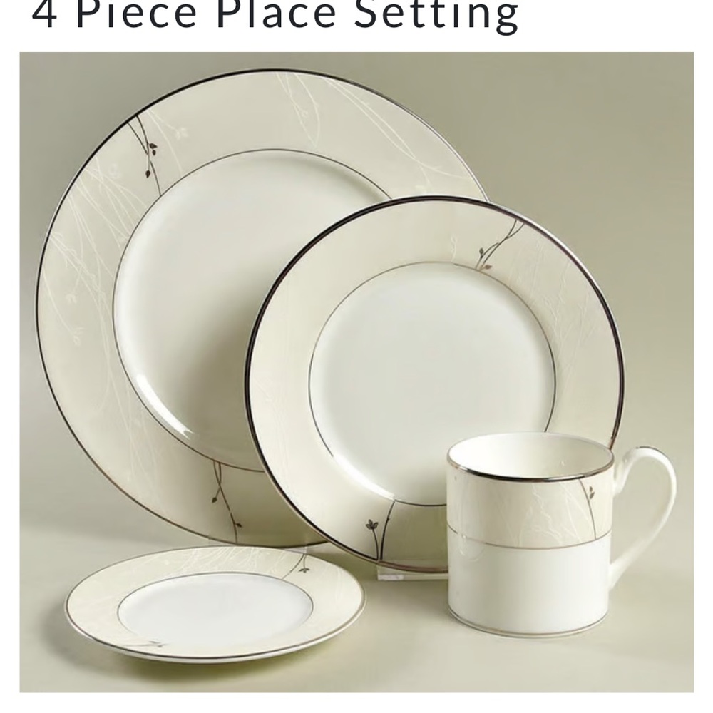 Waterford Lisette 5 piece bone china place setting